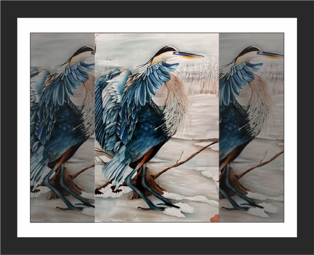 Silk paintings frame 7